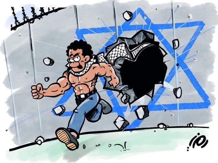 Cartoon: They came out of the prison's grip, snatching their freedom with their nails 