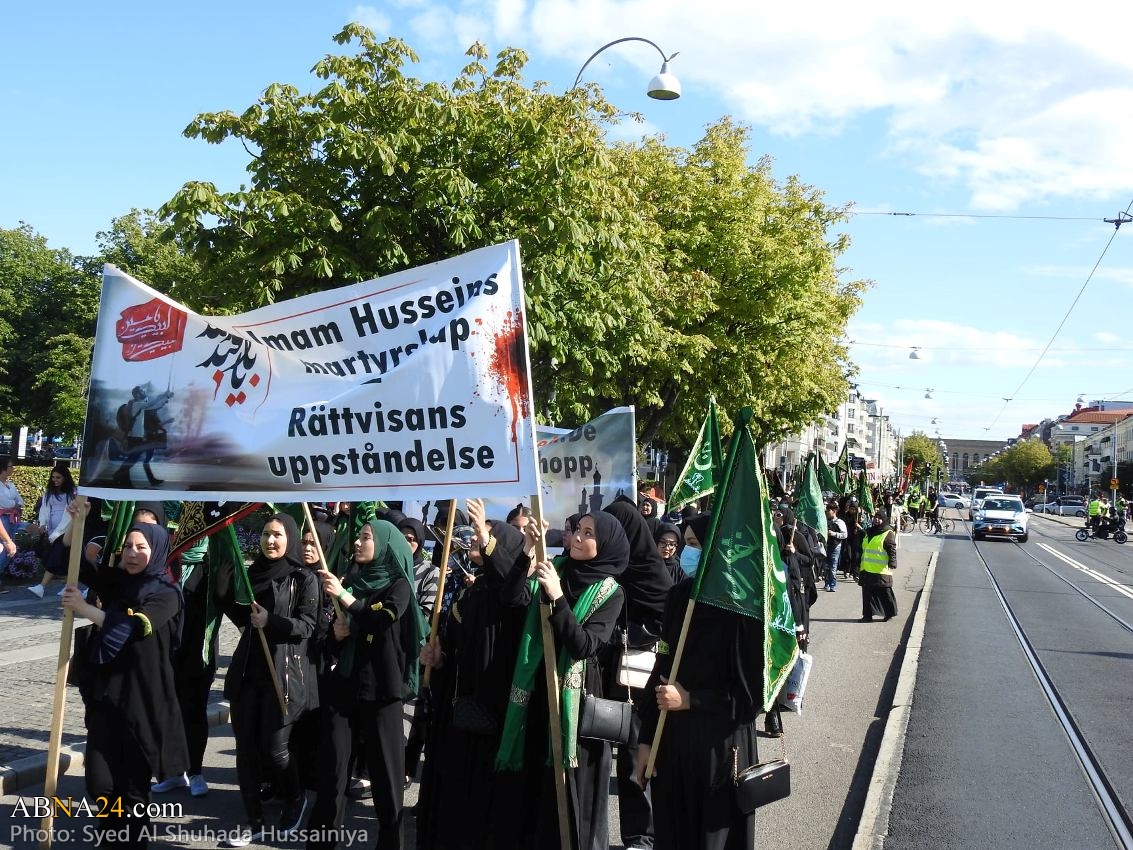 Photos: Thousands attend Ashura mourning procession in Gothenburg 