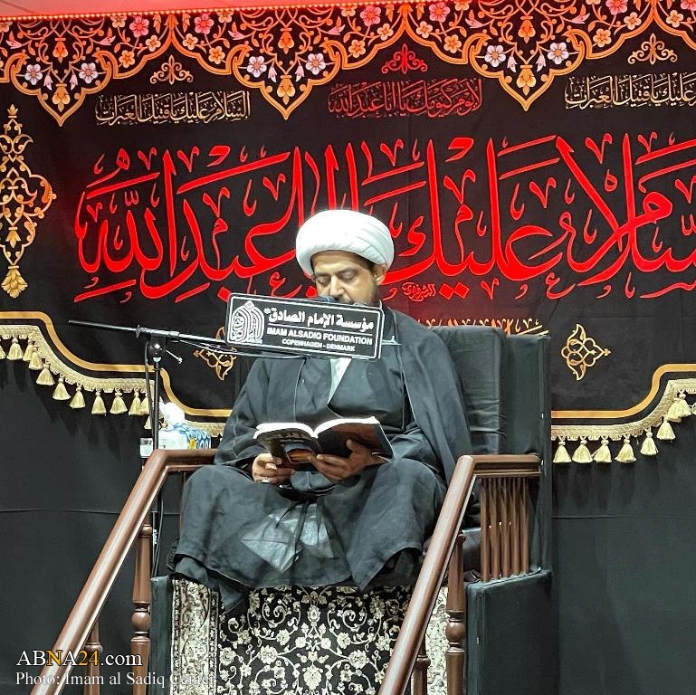 تقارير مصورة / مجلس عزاء حسيني ليلة عاشوراء بمركز الامام الصادق (ع) في مدينة كوبنهاغن