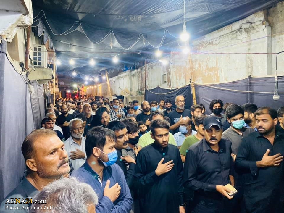 تقارير مصورة / مجلس عزاء حسيني في شهر محرم بمدينة "غورو مندير"