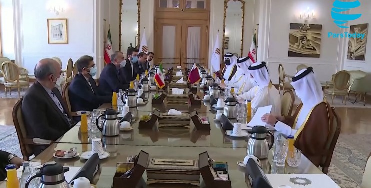 Pertemuan Menlu Iran dan Qatar