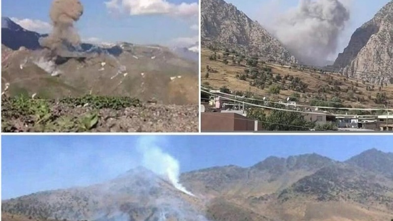 इराक़ी कुर्दिसान में आतंकवादी ठिकानों पर क़हर बनकर टूटे ईरान के आत्मघाती ड्रोन और स्मार्ट बम