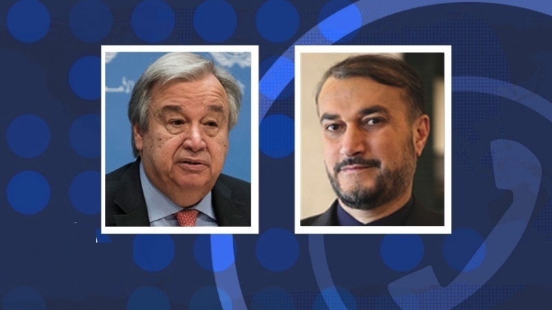 Emir Abdullahiyan BM Genel sekreteri ile görüştü
