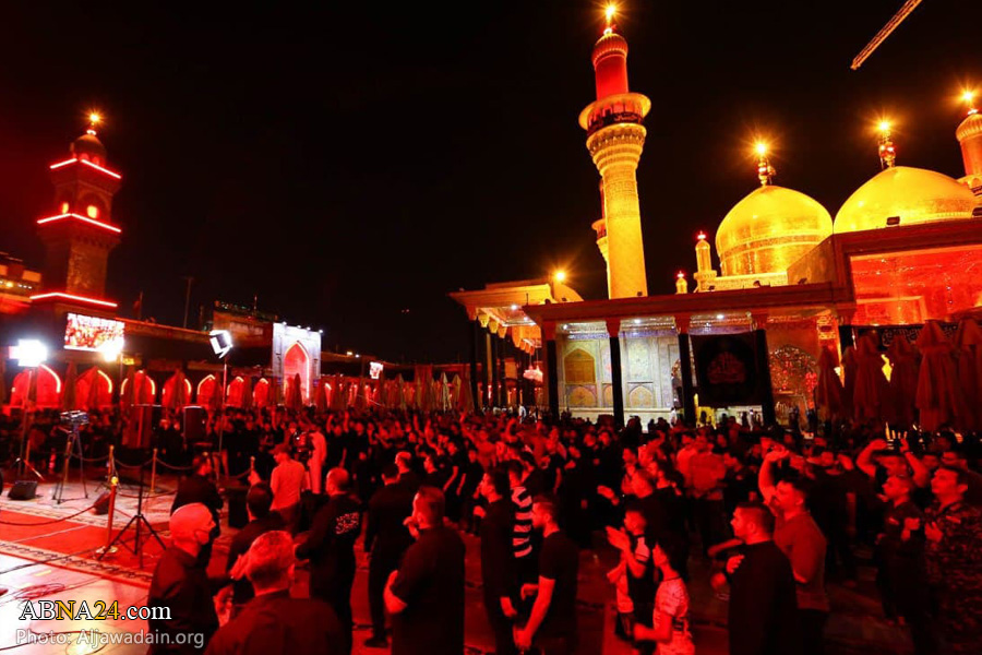 تقارير مصورة / مجلس عزاء حسيني لشهر صفر في حرم الإمامين الكاظمين (ع)