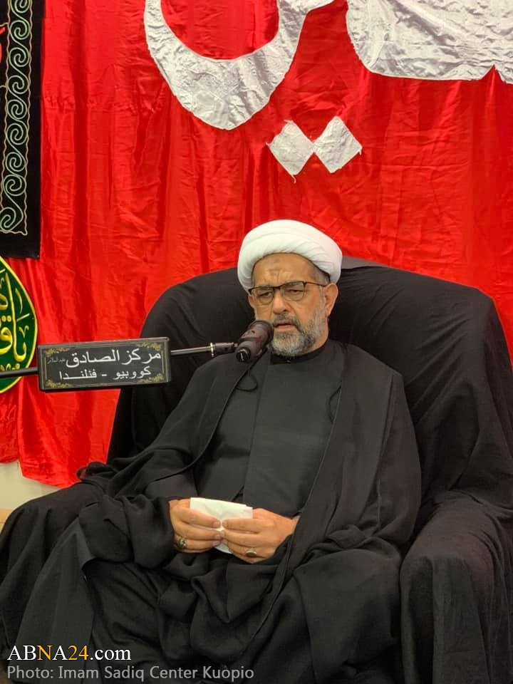 تقارير مصورة / مجلس عزاء حسيني باستشهاد الامام الحسين (ع) في مدينة "کوبوبیو"
