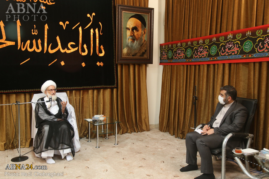 Photos: Iran's Minister of Culture and Islamic Guidance meets with Grand Ayatollahs, clerics