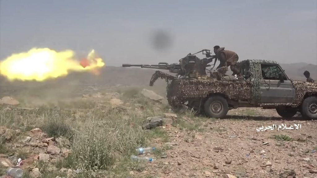 ‏العدوان يساند مرتزقته بـ 484 غارة جوية خلال عملية النصر المبين في مرحلتها الثالثة 