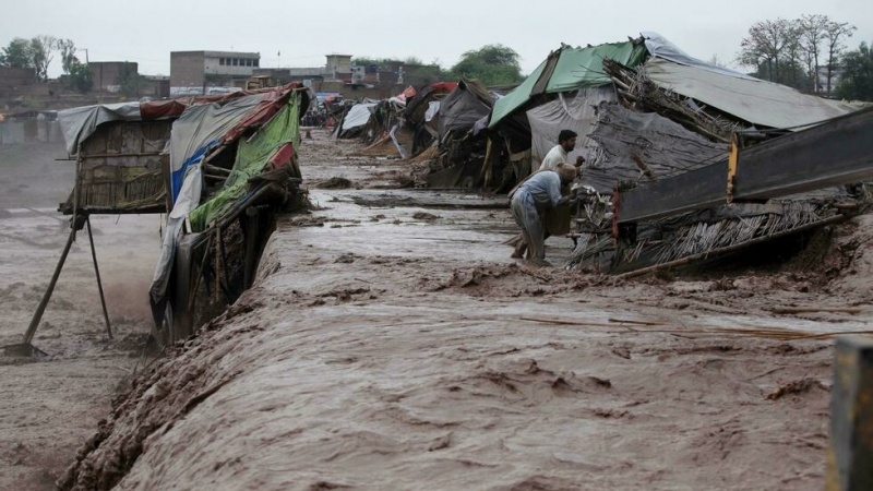 巴基斯坦西北部强降雨致18人死亡