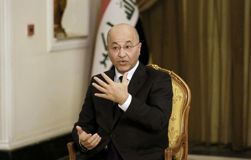 صالح ينفي تعيين أقاربه برئاسة الجمهورية ويقول: للشعب الكردي حق تقرير مصيره
