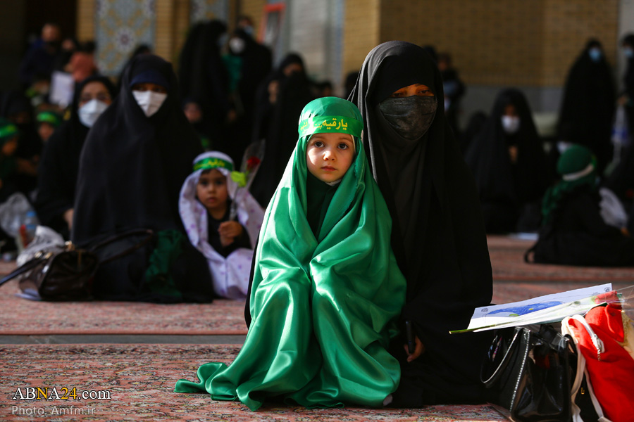 Photos: Mourning ceremony for Hazrat Ruqayyah bint Husayn (s.a.) in Qom / 1