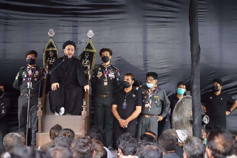 Saudi-backed Pakistani authorities stops renowned Shia cleric 'Shahanshah' addressing in Islamabad to please Lal Masjid clergy