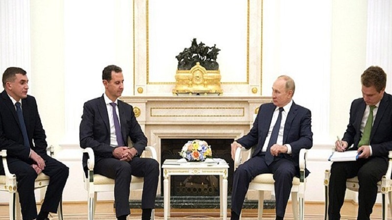 Esad ve Putin’in Kremlin sarayında buluşması