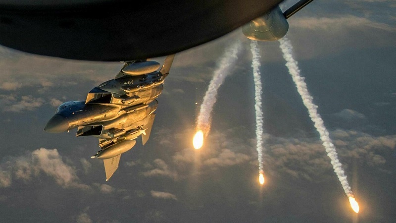 Истребители F-15 атаковали цели на сирийско-иракской границе
