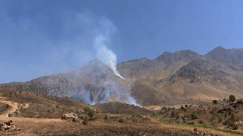 بۆردومان و ئاگردانی دارستانەکانی ئامەد و دێرسیم