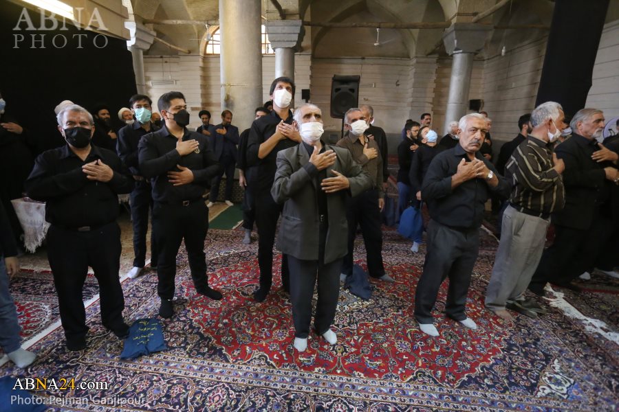 تقارير مصورة / مجلس عزاء في مدينة اصفهان باستشهاد الامام الحسين (ع)