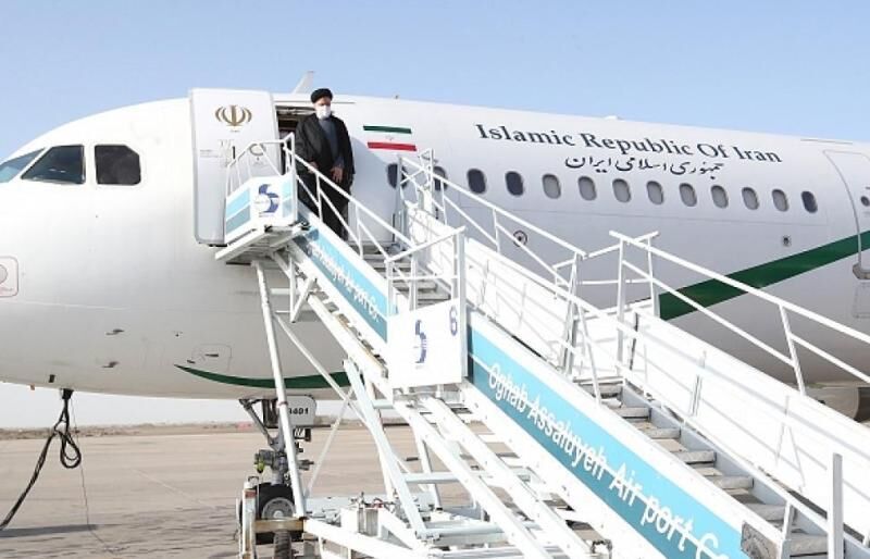 صدر رئیسی شنگھائی سربراہی اجلاس میں شرکت کے لیے تاجکستان پر روانہ