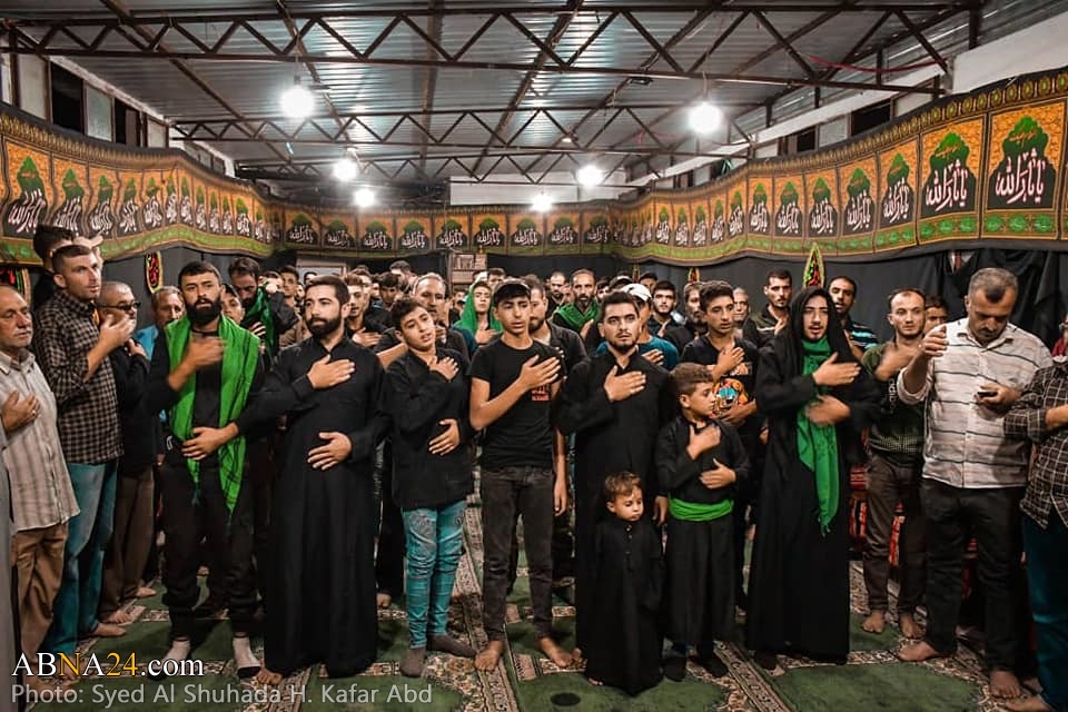 تقارير مصورة / مجلس عزاء بذكرى استشهاد السيدة "رقية" (ع) في ريف "كفرعبد" بمحافظة حمص