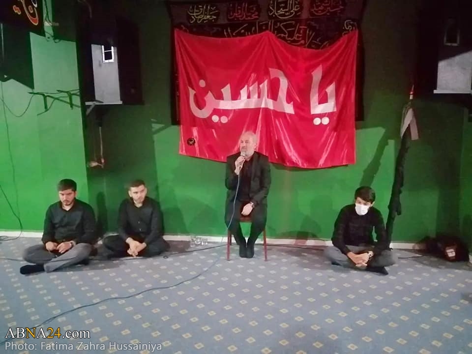  تقارير مصورة / مجلس عزاء في مدينة اسطنبول باستشهاد السيدة "رقية" (ع) 