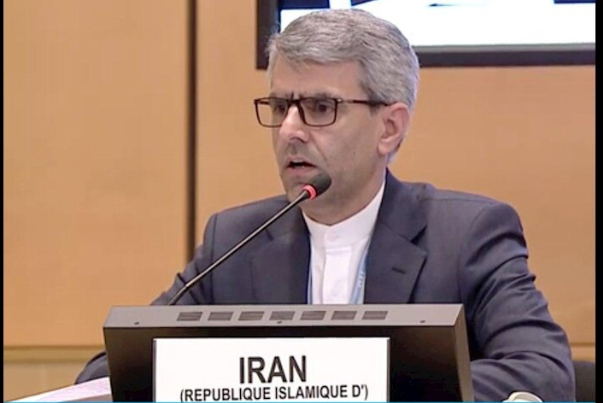 طهران: امريكا ترتكب انتهاكات جسيمة لحقوق الإنسان في البلدان الخاضعة للحظر