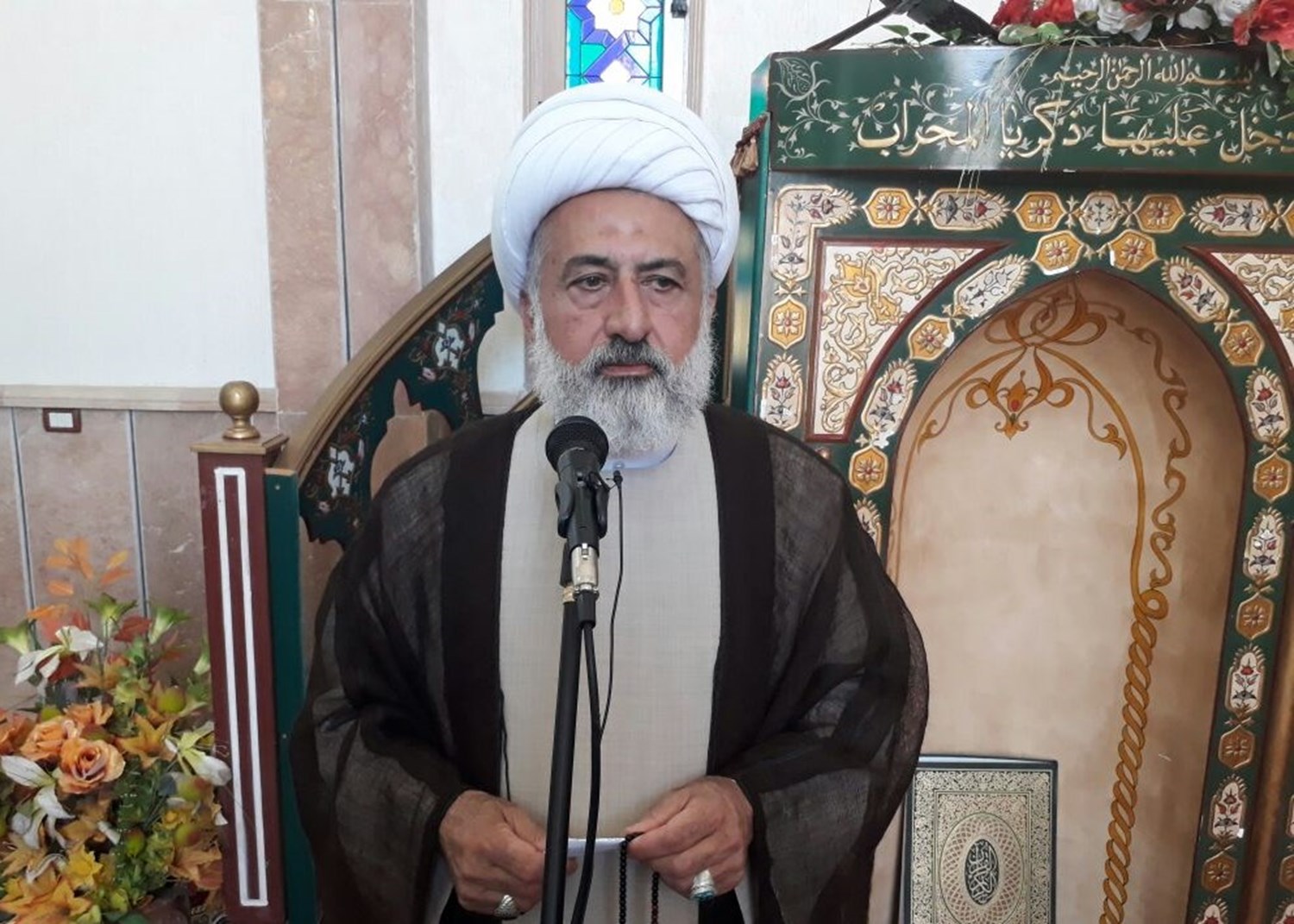 الشيخ الخطيب: لا زالت اياديك يا طهران بيضاء