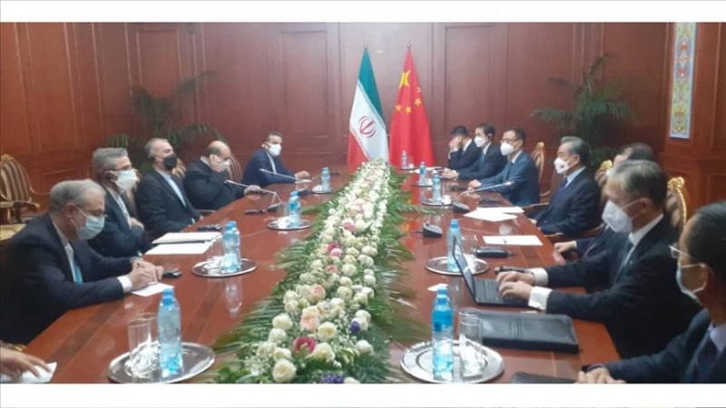 伊朗和中国外长在塔吉克斯坦首都会晤——北京支持伊朗成为上合组织正式成员