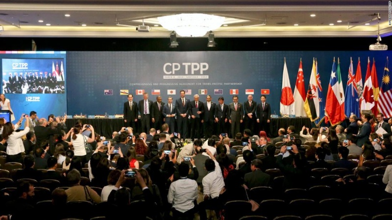 中国が、巨大貿易協定ＣＰＴＰＰへの参加申請
