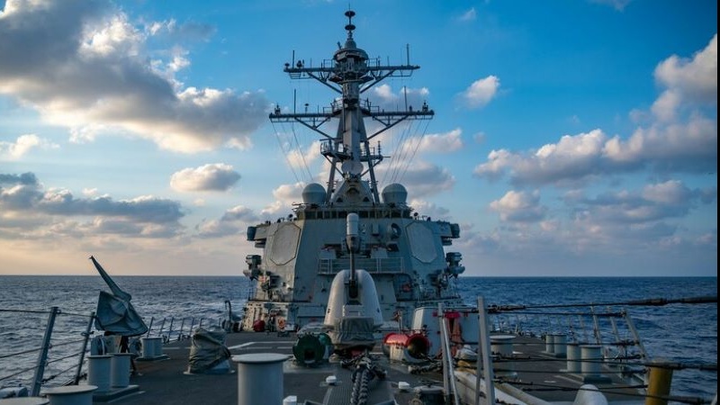 中国軍が、米駆逐艦の台湾海峡通過後に軍事演習を実施