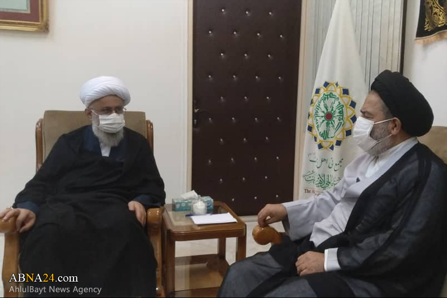 Photos: Representative of Supreme Leader in Hajj and Pilgrimage Affairs meets with Ayatollah Ramazani