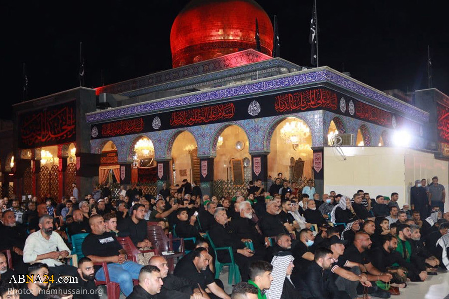  تقارير مصورة / مجلس عزاء حسيني على أعتاب الأربعين في حرم السيدة "زينب" (ع)