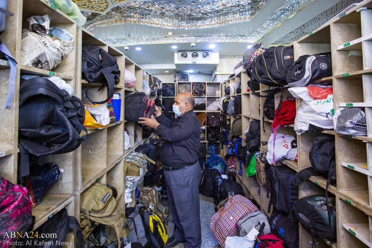 Effective organizational efforts being made by Luggage Storage Division to serve pilgrims of Arba’een (+Photos)