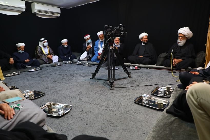 آية الله النجفي: إن النجف الأشرف كانت وستبقى حاضرةً مع فلسطين/ إن شاء الله سنحرر الأقصى