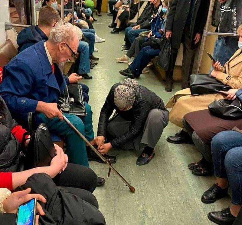 Поучительный рассказ в московском метро