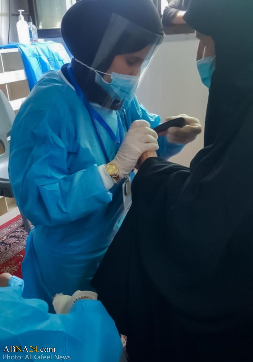 Holy shrine of Al-Abbas announces preparation of 350 female medical and nursing volunteers (+Photos)