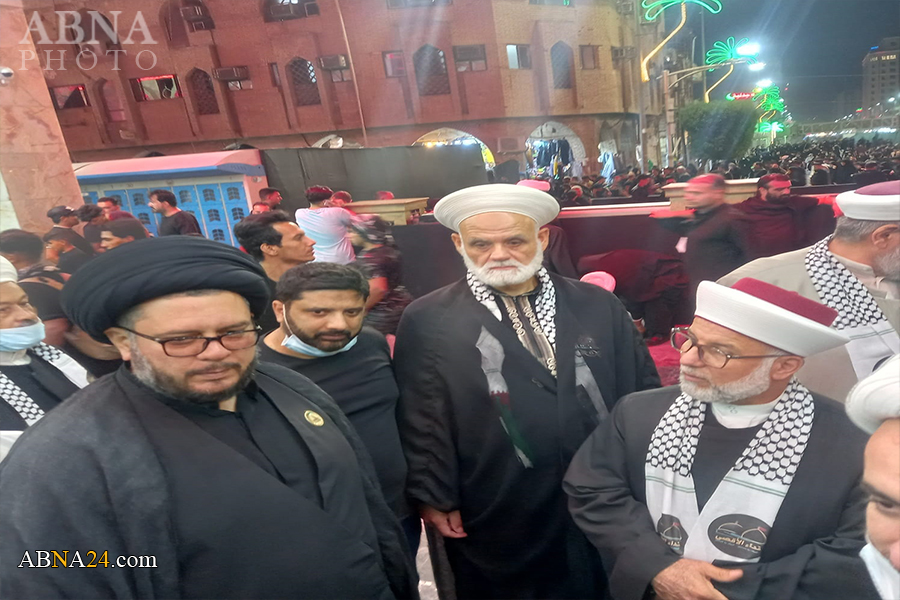 تصویری رپورٹ/ مسجد الاقصیٰ کے وفد کی کربلا میں حاضری، اہل البیت(ع) ایسوسی ایشن پرتگال کے اراکین کی ملاقات