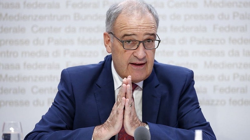 Parmelin risponde alle richieste di pagamento dell'UE
