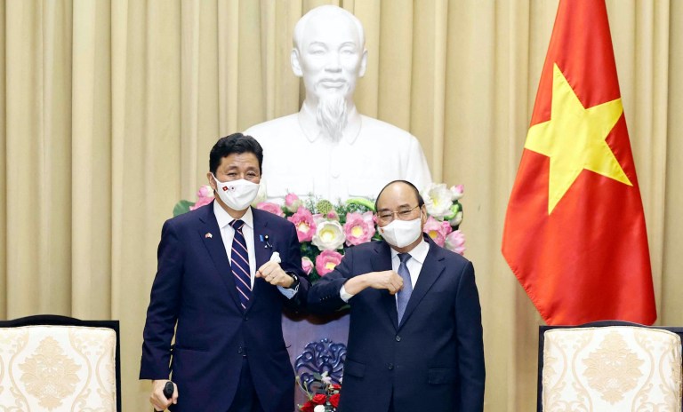  တ႐ုတ္ရန္ ကို ကာကြယ္ ရန္ ဂ်ပန္ ႏွင့္ ဗီယက္နမ္ စစ္ဖက္ ပူးေပါင္း ေဆာင္႐ြက္မႈ တိုးျမႇင့္