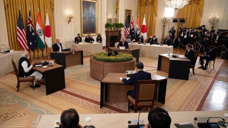 美日印澳峰会在白宫开幕 