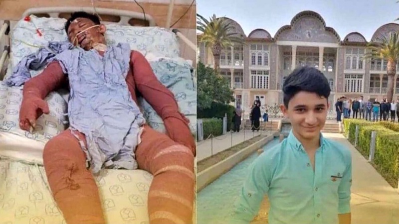 Iran: Der 15-jährige Held starb an schweren Verbrennungen