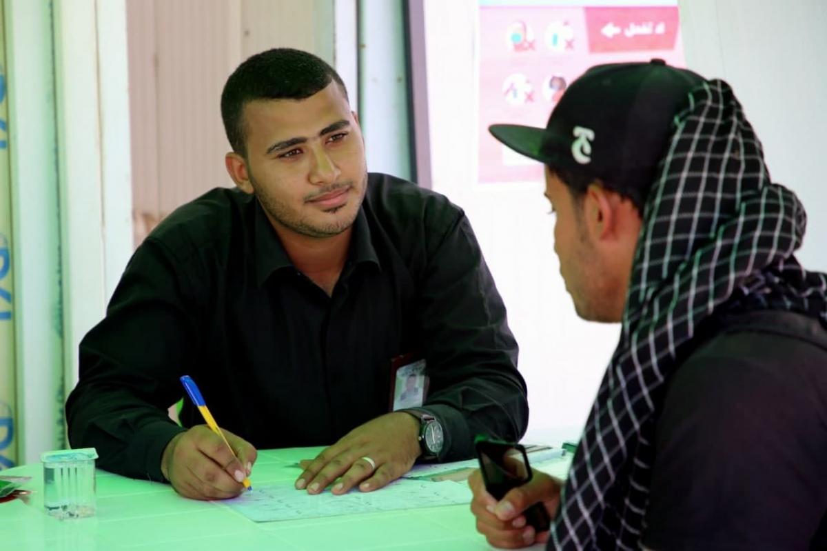 Arbaeen pilgrims welcoming Quran learning stations