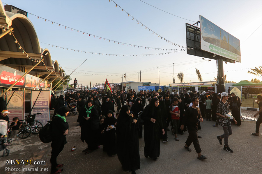 تقرير مصور/ العتبة العلوية المقدسة تقدم كافة الخدمات لزوار أربعينية الامام الحسين (ع)