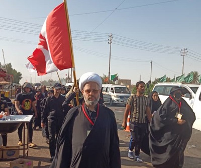 مبلغ شيعي مقيم "وينزور": جئت مع خمسين مواطنا كنديا إلى زيارة الأربعين/ هنا مثل أيام الحج لا فرق بين الجنسية واللون والعرق