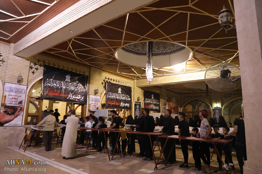 Photos: Serving Arbaeen pilgrims in Al-Sahla Mosque
