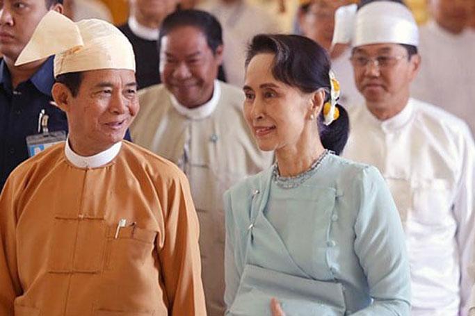 ေဒၚေအာင္ဆန္းစုၾကည္ ႏွင့္ သမၼတ ဦးဝင္းျမင့္ တို႔ကို စြဲဆိုထား သည့္ သဘာဝေဘး အႏၲရာယ္ ပုဒ္မမ်ားအတြက္ စြဲခ်က္တင္အမိန္႔ခ်မွတ္မည္