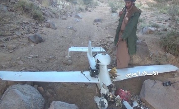 إسقاط طائرة تجسس أمريكية في أجواء محافظة مأرب