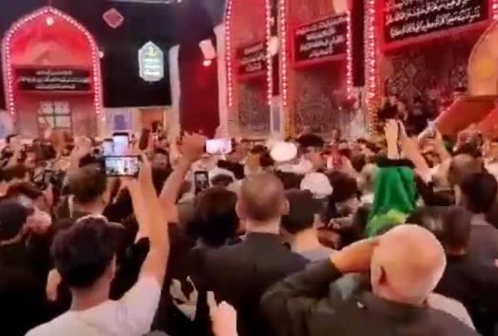 زوار الأربعين يردّون على مؤتمر 'التطبيع' + (فيديو)