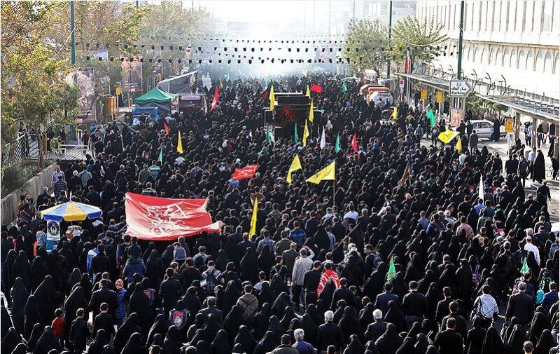 ایران بھر میں چہلم امام حسین (ع) کے جلوس اور مجالس عزا کا انعقاد