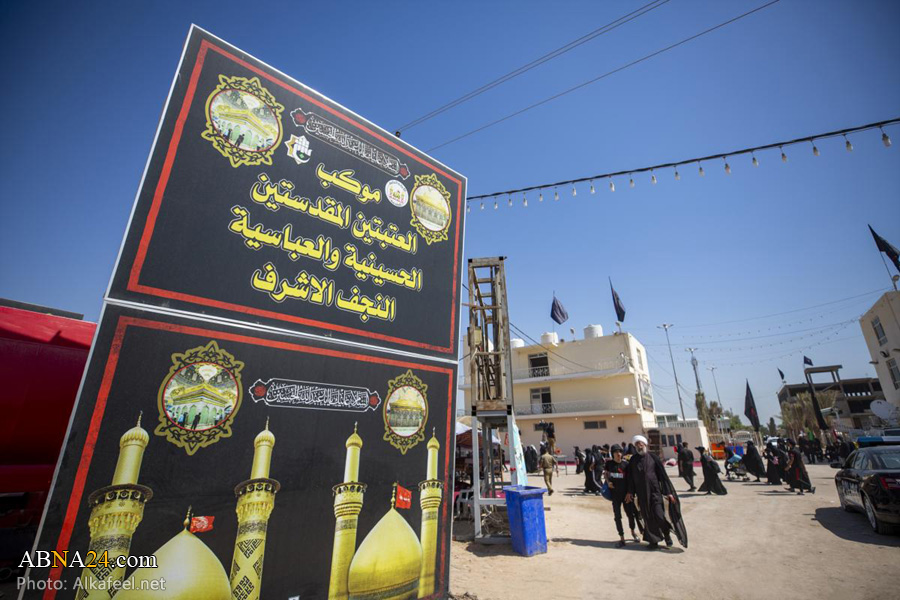 Photos: Serving Arbaeen pilgrims on route from Najaf to Karbala