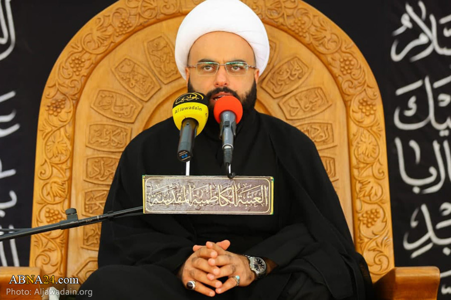 تصویری رپورٹ/ یوم اربعین حرم کاظمین میں عزاداری
