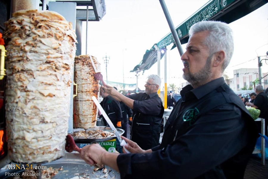 Photos: Moukeb of Hazrat Abbas (a.s.) holy shrine serving Arbaeen pilgrims