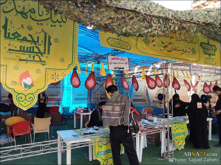 تصویری رپورٹ/ کربلا میں موکب امام رضا علیہ السلام کی ثقافتی سرگرمیاں